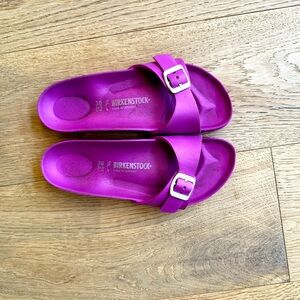 Birkenstock rubber sandals